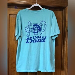 Comfort Colors DMS Trojan Band Crewneck T-Shirt
Size Large Unisex 
100% Cotton